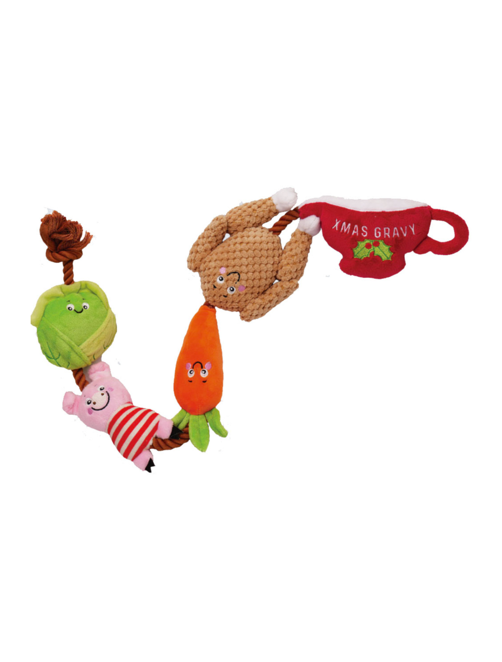 Petcetera House of Paws Christmas Dinner Toy