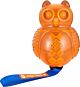 GiGwi Push to Mute Owl Blue/Orange